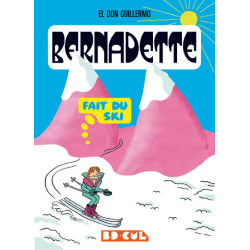Bernadette fait du ski