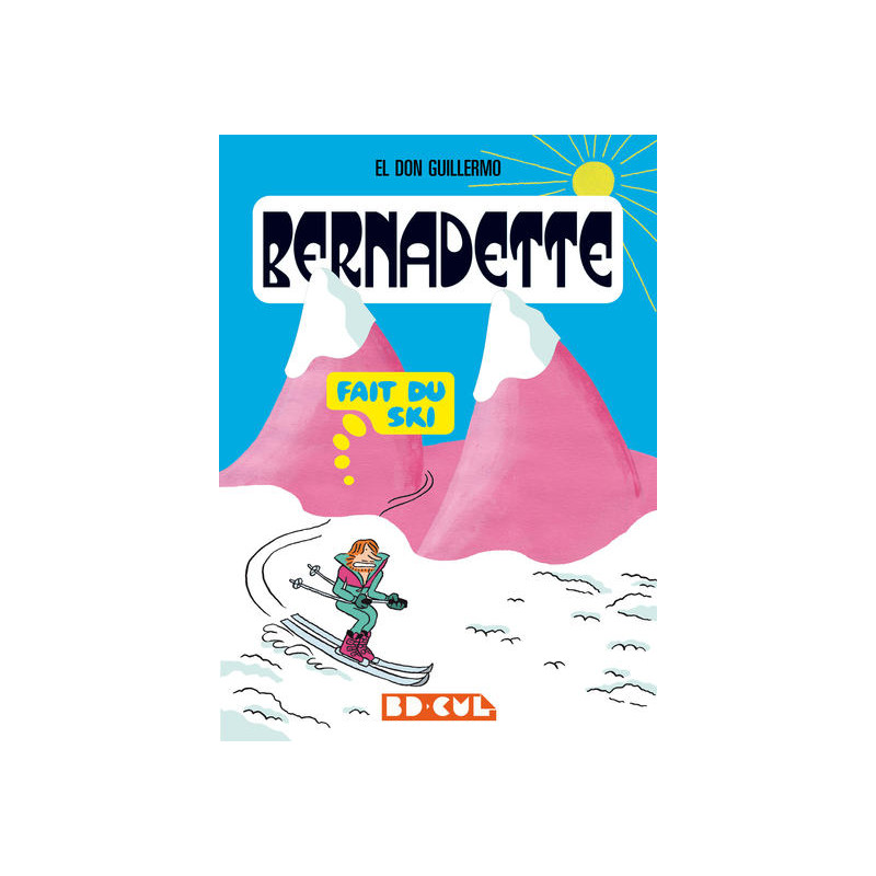 Bernadette fait du ski