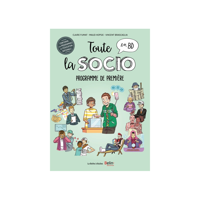 Toute la socio en BD - Programme de première