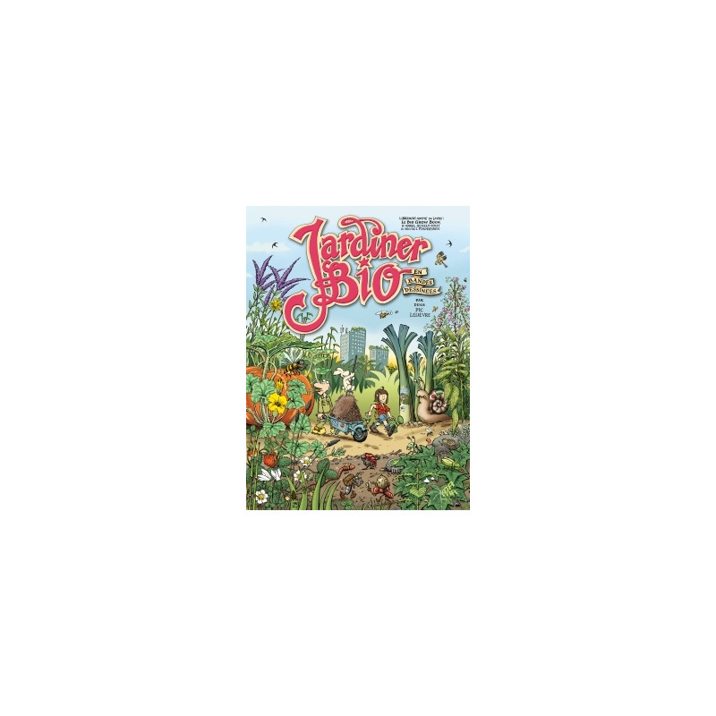 Jardiner bio en bandes dessinées