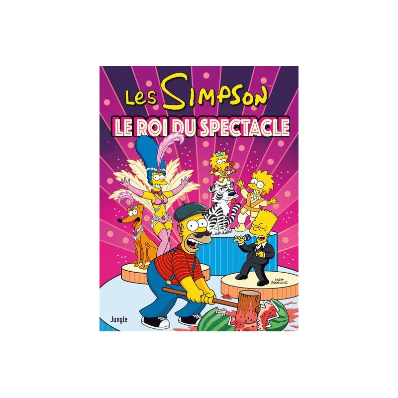 Les Simpson - Tome 43 Le roi du spectacle
