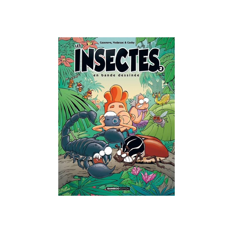 Les Insectes en BD - tome 02 - top humour 2023