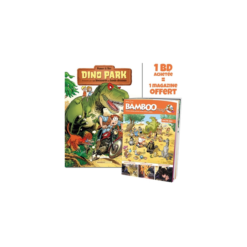 Dino Park - tome 01 + Bamboo mag offert