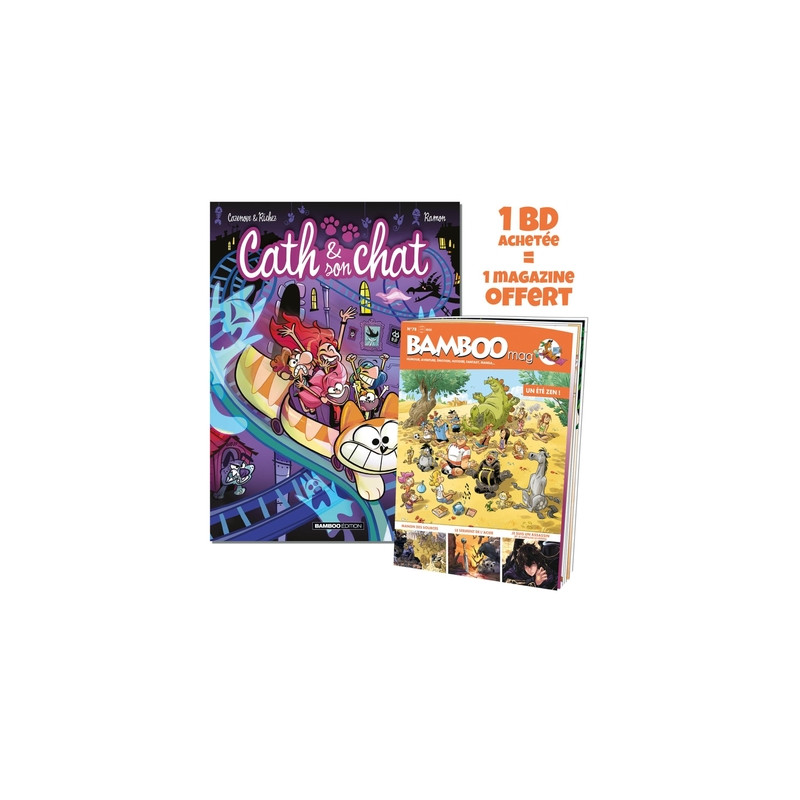 Cath et son chat - tome 08 + Bamboo mag offert