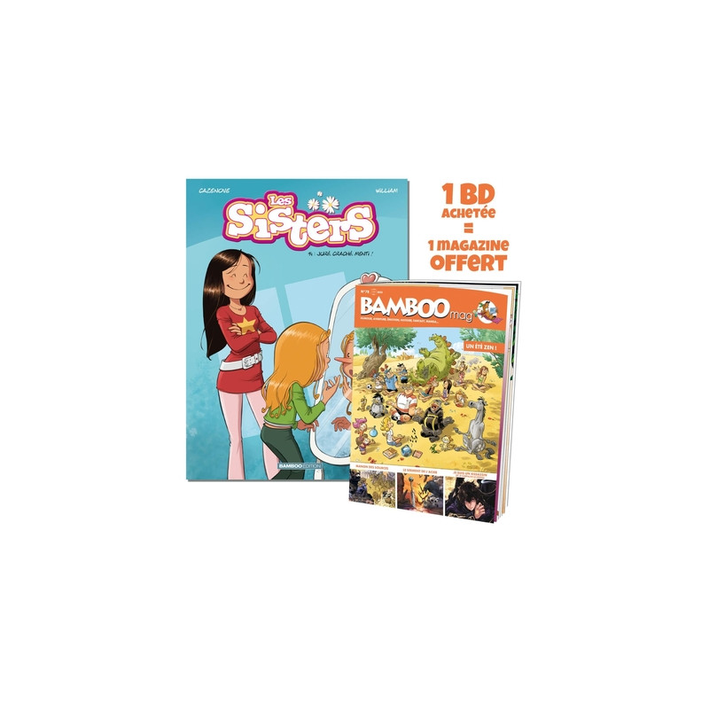Les Sisters - tome 14 + Bamboo mag offert