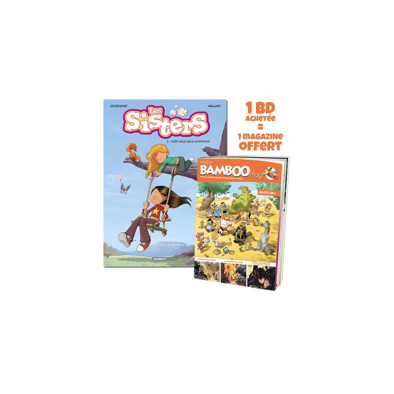 Les Sisters - tome 03 + Bamboo mag offert