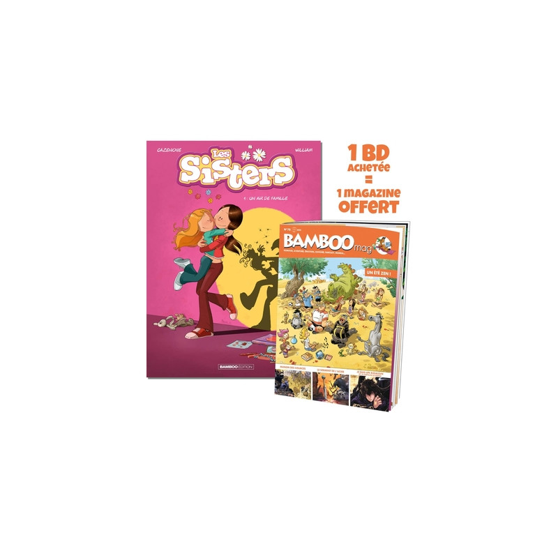 Les Sisters - tome 01 + Bamboo mag offert