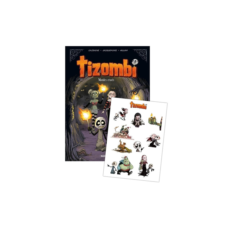 Tizombi - tome 04 - stickers offerts