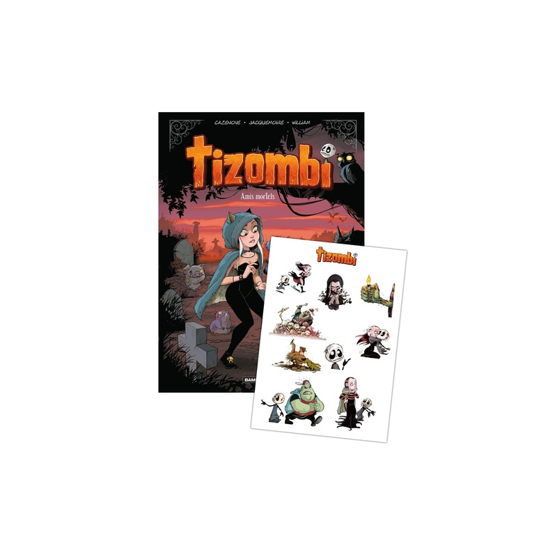 Tizombi - tome 03 - stickers offerts