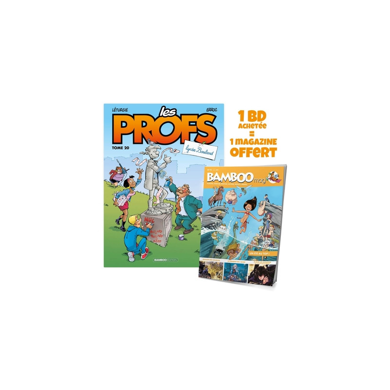 Les Profs - tome 20 + Bamboo mag offert