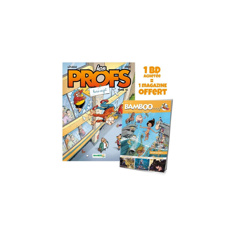 Les Profs - tome 18 + Bamboo mag offert