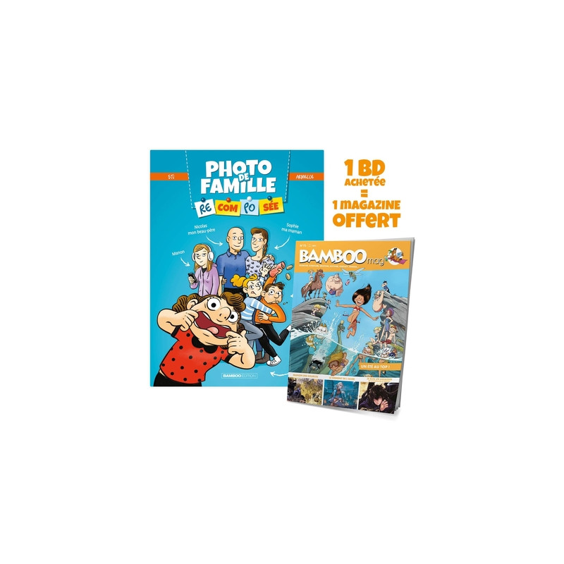 Photo de famille (recomposée) - tome 01 + Bamboo mag offert