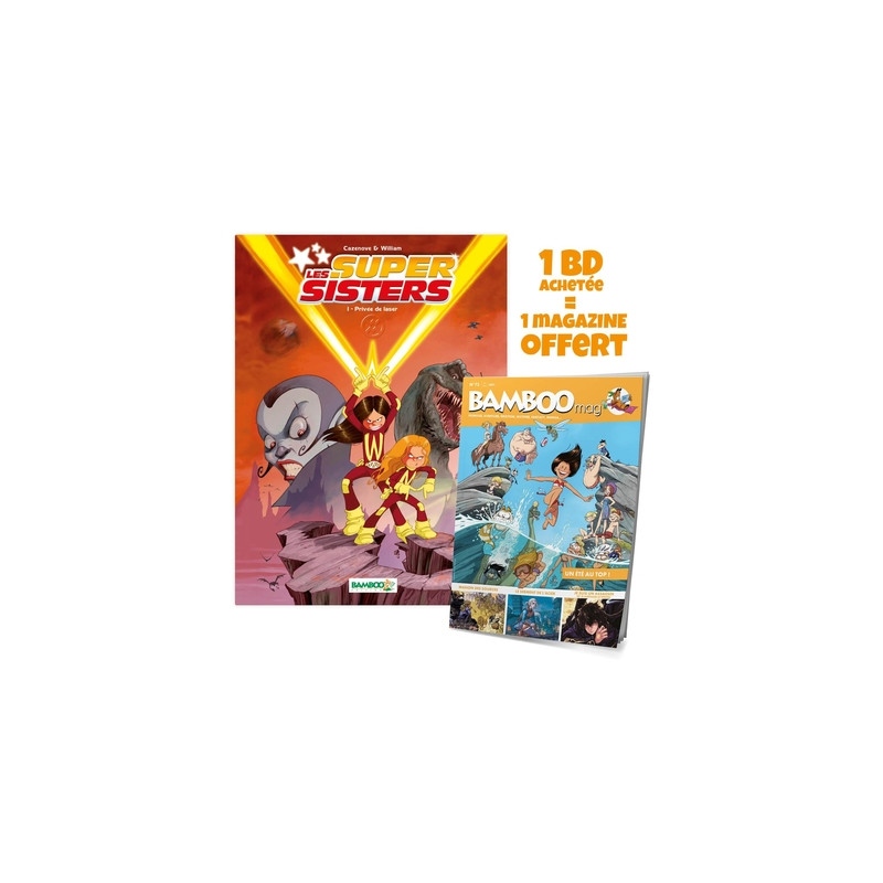 Les Supersisters - tome 01 + Bamboo mag offert