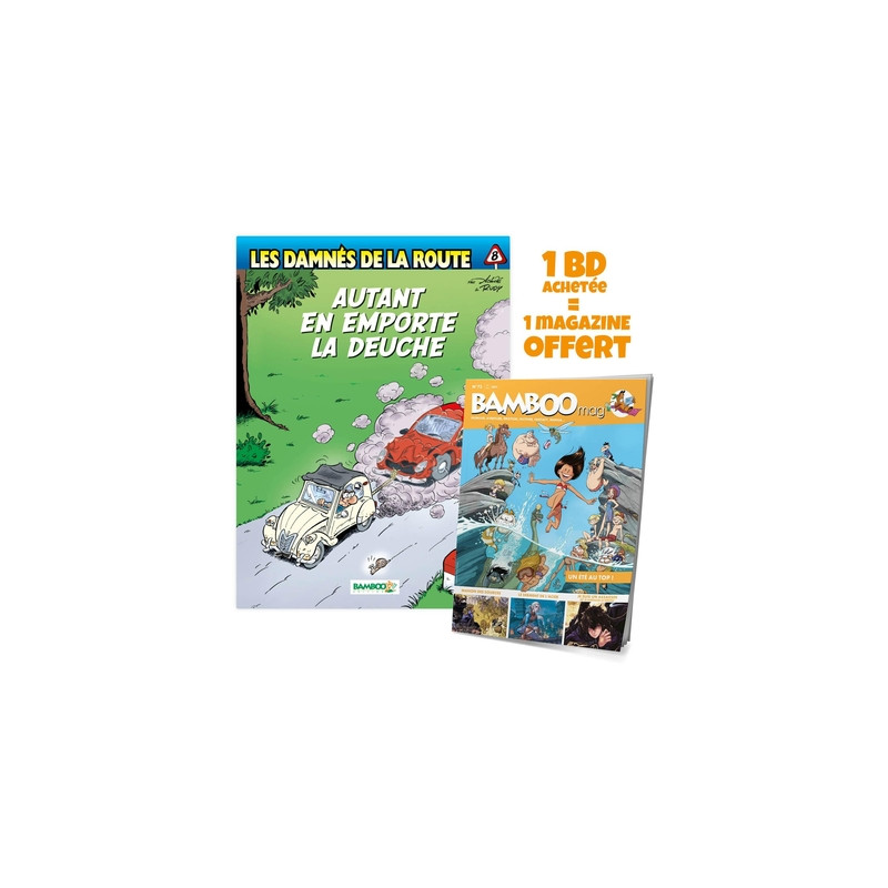 Les Damnés de la route - tome 08 + Bamboo mag offert