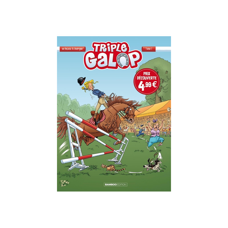 Triple Galop - tome 01 - top humour 2021