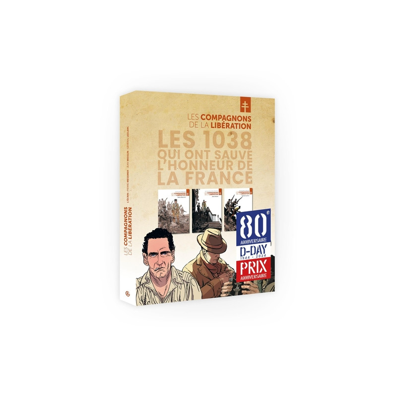 Les Compagnons de la Libération - Coffret Leclerc/Messmer/Jean Moulin