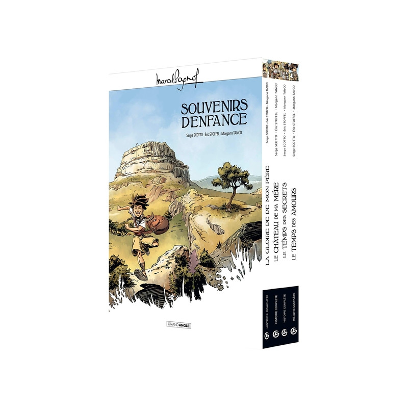 M. Pagnol en BD : Coffret Souvenirs d'enfance