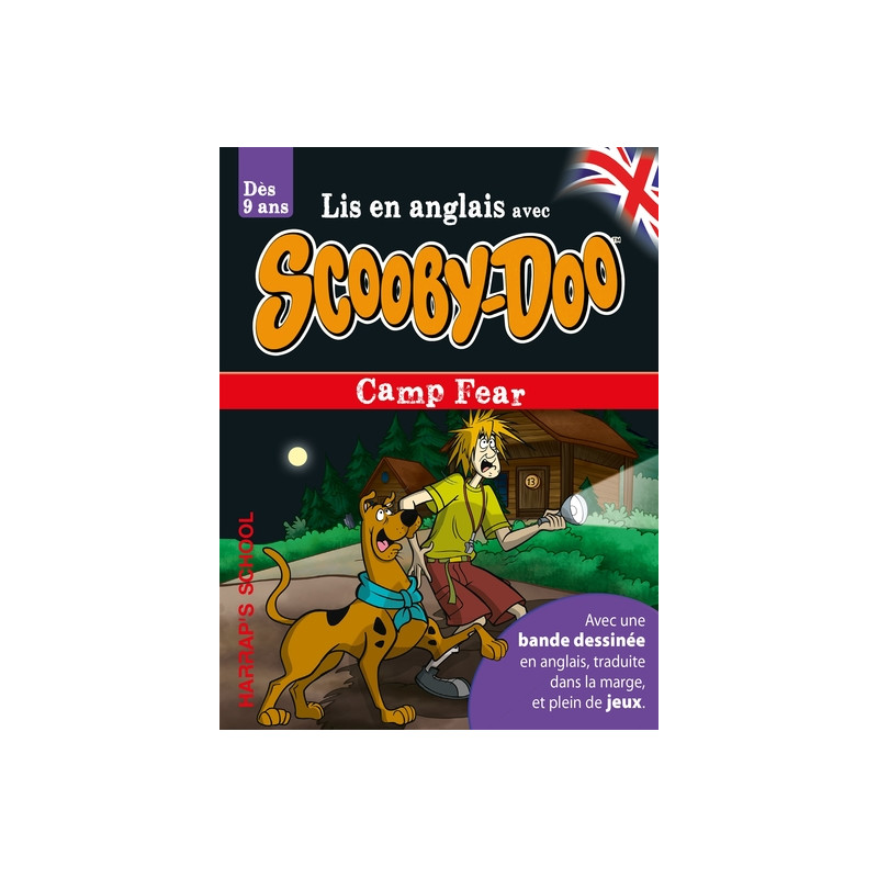 A story and games with Scooby-doo Camp Fear