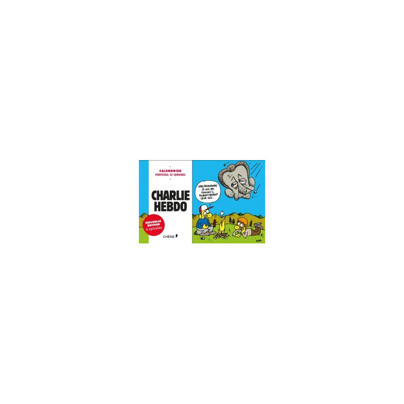 Calendrier 52 semaines Charlie Hebdo NED