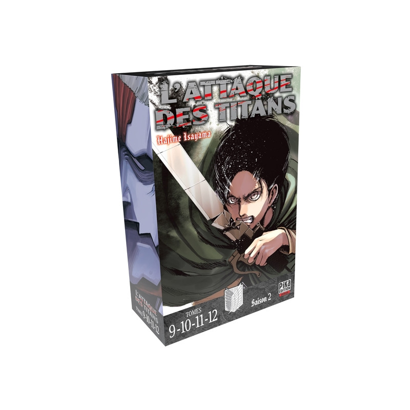L'Attaque des Titans Coffret T09 à T12