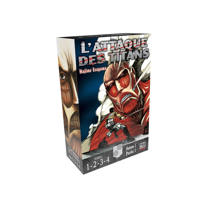 L'Attaque des Titans Coffret T01 à T04