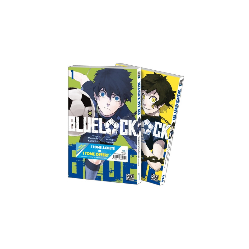 Blue Lock Pack Offre Découverte T01 et T02