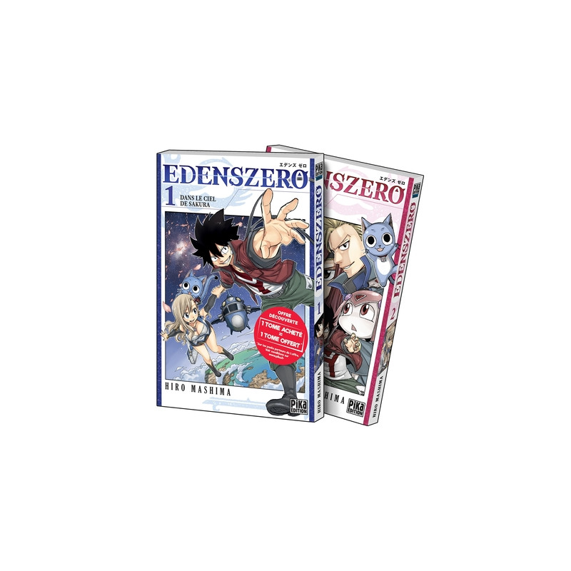 Edens Zero Pack Offre Découverte T01 et T02