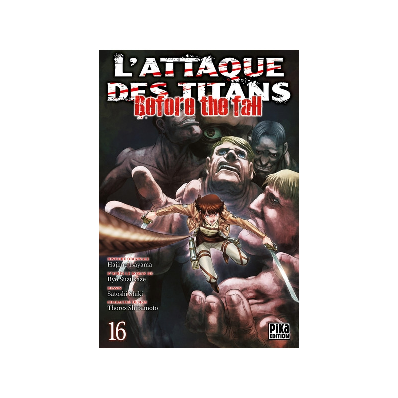 L'Attaque des Titans - Before the Fall T16