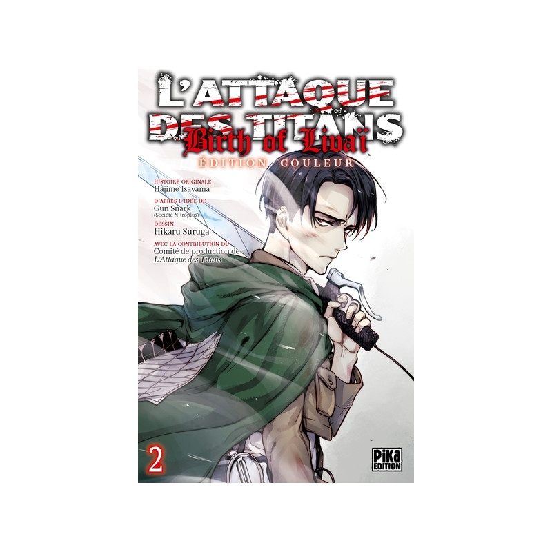 L'Attaque des Titans - Birth of Livaï T02 Edition Couleur