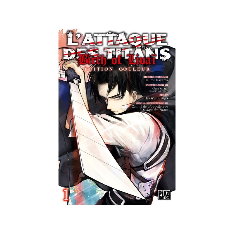 L'Attaque des Titans - Birth of Livaï T01 Edition Couleur