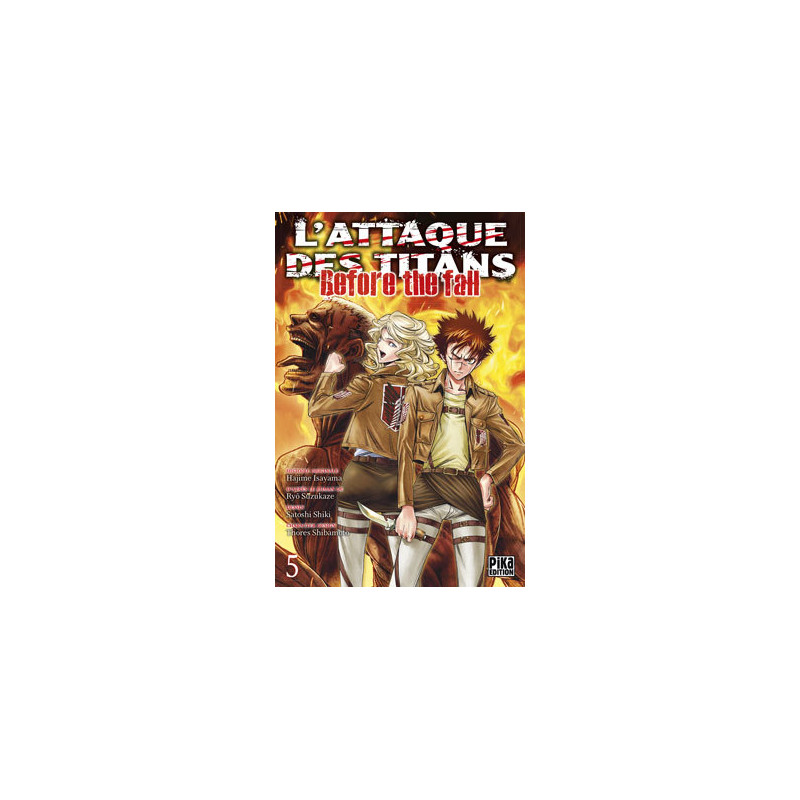 L'Attaque des Titans - Before the Fall T05