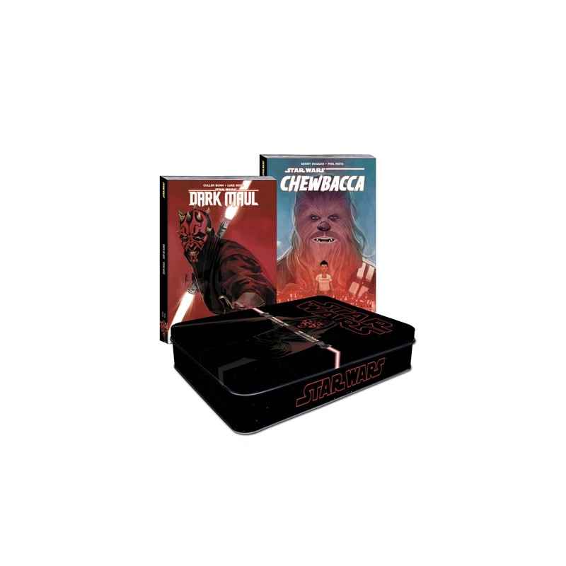 Coffret métal Star Wars : Dark Maul et Chewbacca