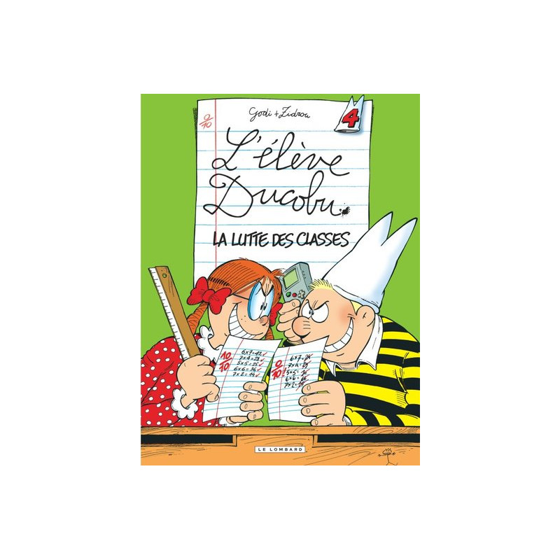 Ducobu  - Tome 4 - La Lutte des classes (Version avec stylo)