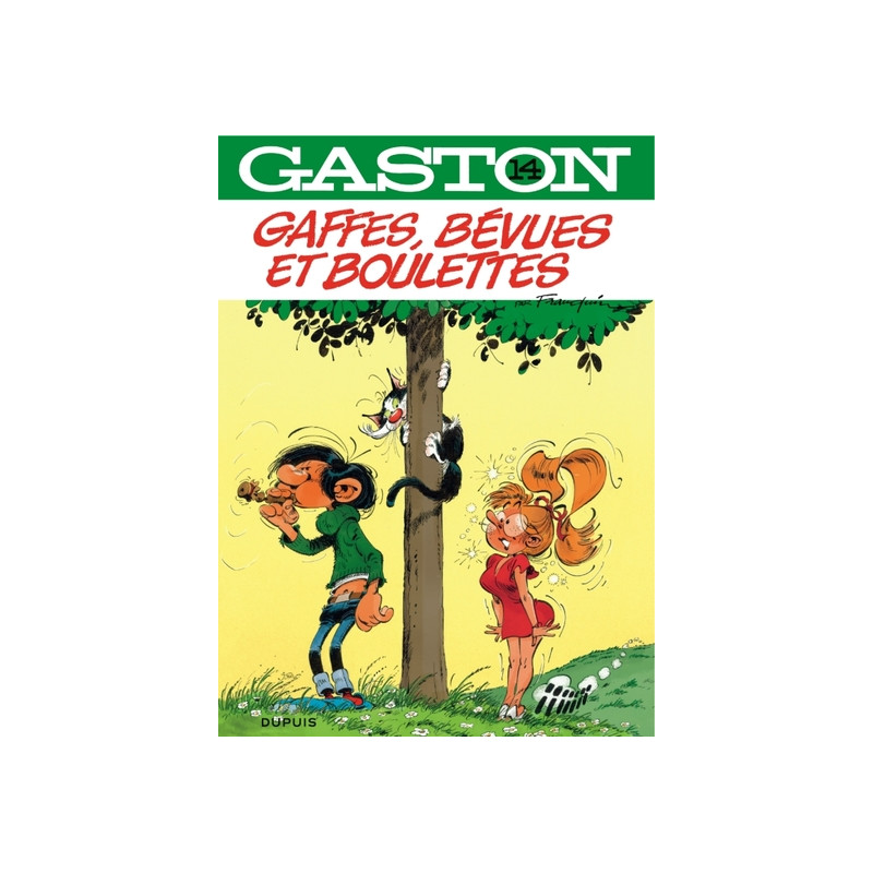 Gaston (old) - Tome 14 - Gaffes, bévues et boulettes