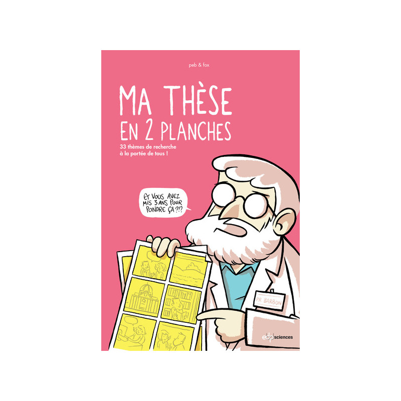 Ma thèse en 2 planches