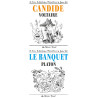 Le banquet de Platon et Candide de Voltaire par Joan Sfar - Pack