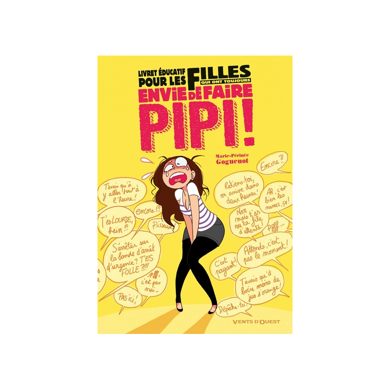 Livret éducatif pour les filles qui ont toujours envie de faire pipi !