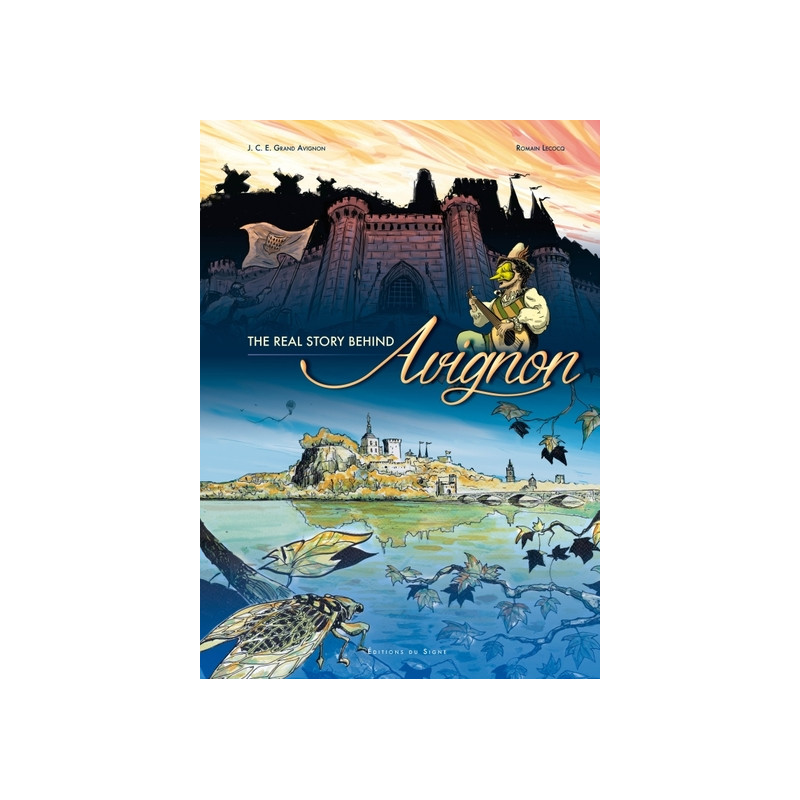 BD LES DESSOUS D'AVIGNON - ANGLAIS