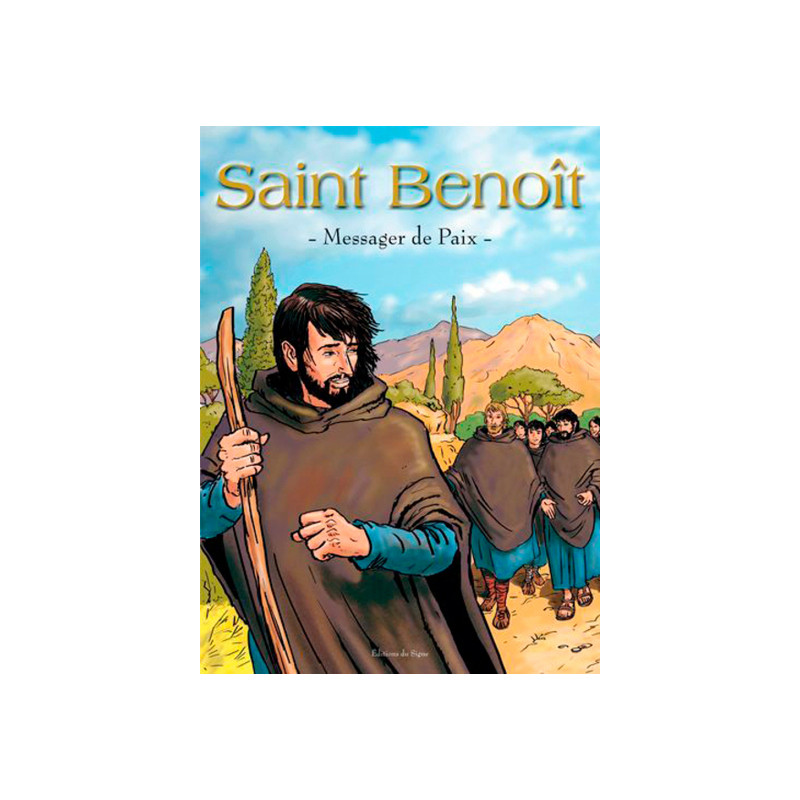 SAINT BENOIT, MESSAGER DE PAIX BD