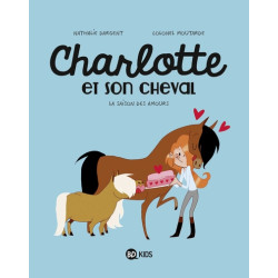 Charlotte et son cheval,...