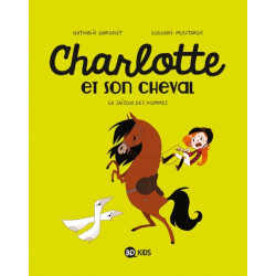 Charlotte et son cheval,...