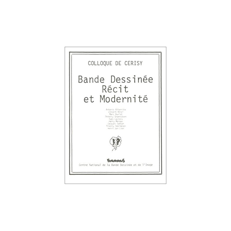 Bande Dessinée, Récit et Modernité