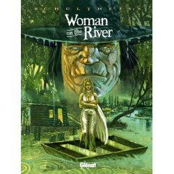 Woman on the river