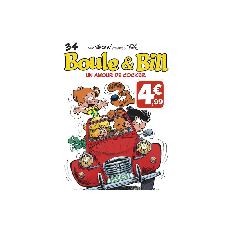Boule & Bill - Tome 34 - Un amour de cocker