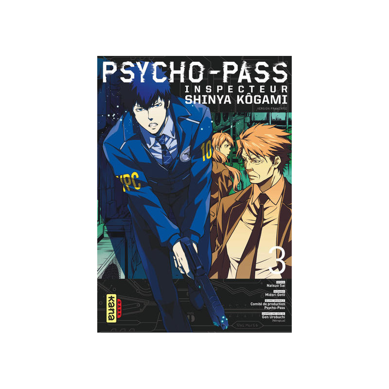 Psycho-Pass Inspecteur Shinya Kôgami - Tome 3