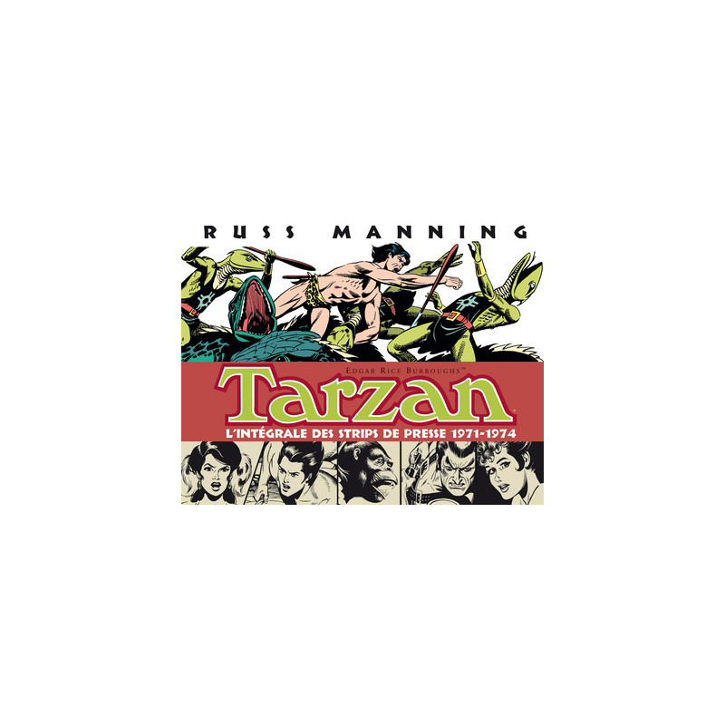 Tarzan (3) : L'intégrale des strips de presse 1971-1974