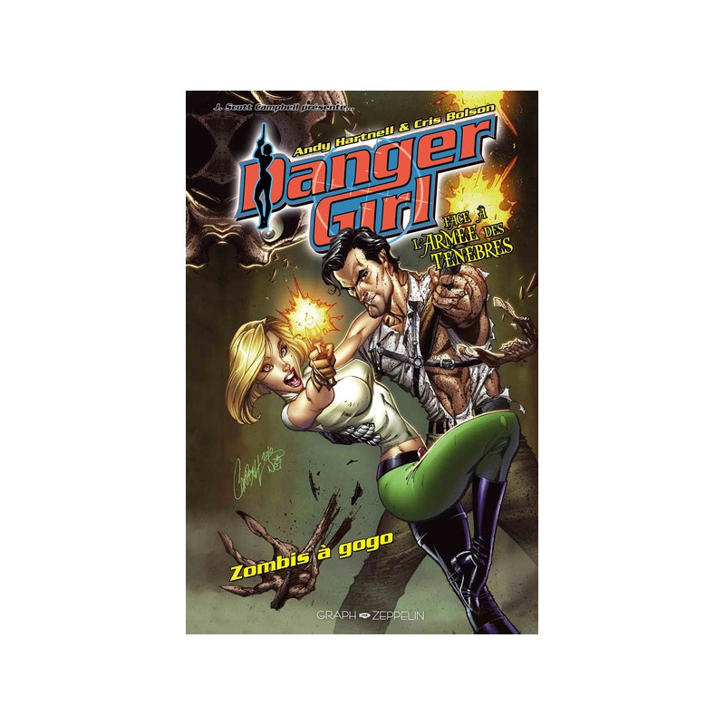 Danger girl face à l'armée des ténèbres 