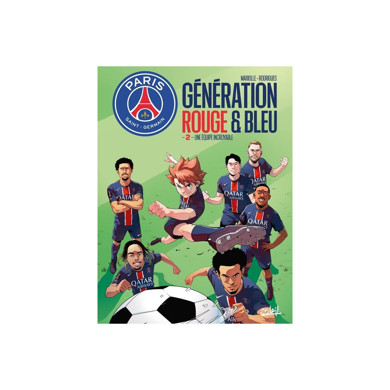Paris Saint-Germain : Génération rouge et bleue T02