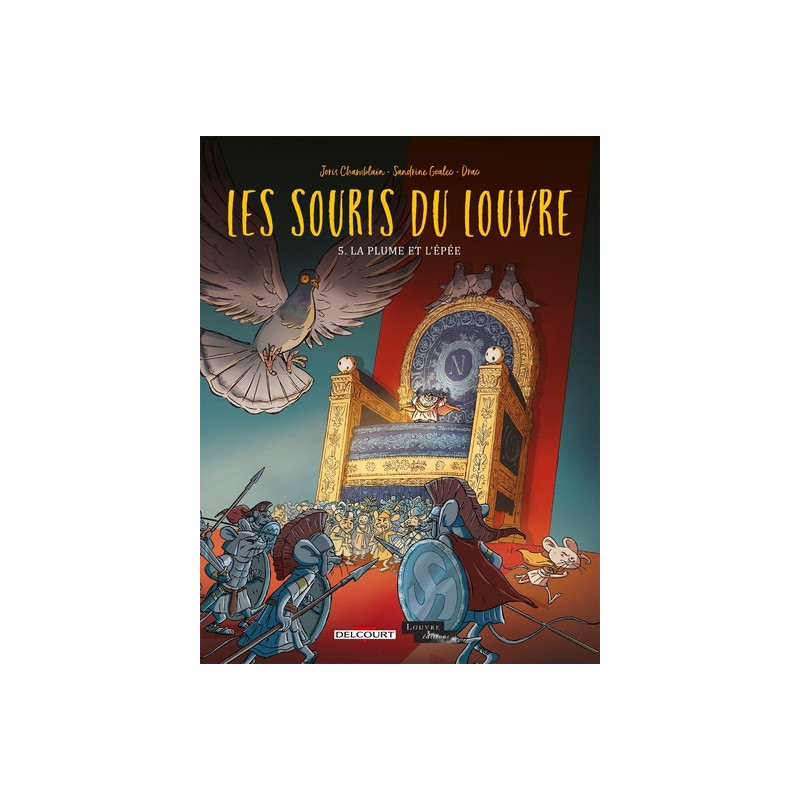 Les Souris du Louvre T05 - La Plume et l'épée