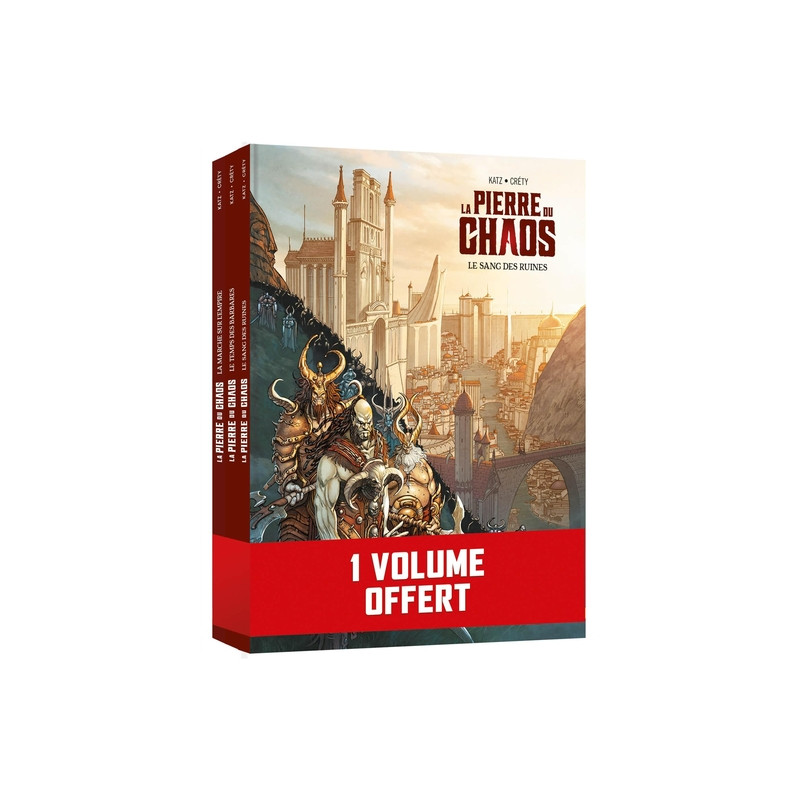 La Pierre du chaos - Pack promo vol. 01 à 03